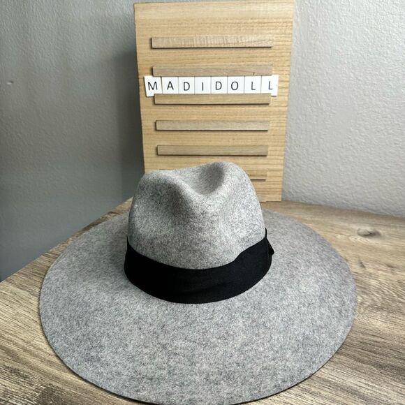 Abercrombie & Fitch Grey Wool Hat - Picture 1 of 5